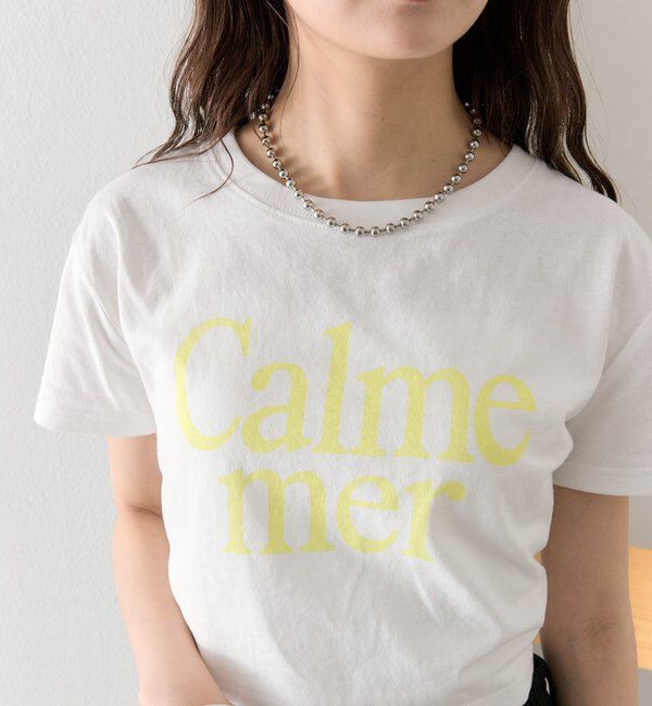  「【4色展開/短丈で使いやすい◎】カラーロゴチビTシャツ」|Tシャツ・カットソー|