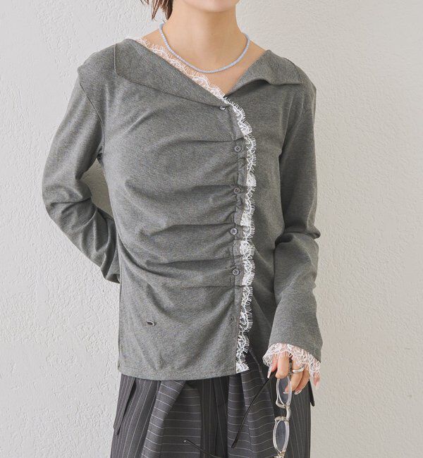  「アシメタックプルオーバー」|Tシャツ・カットソー|
