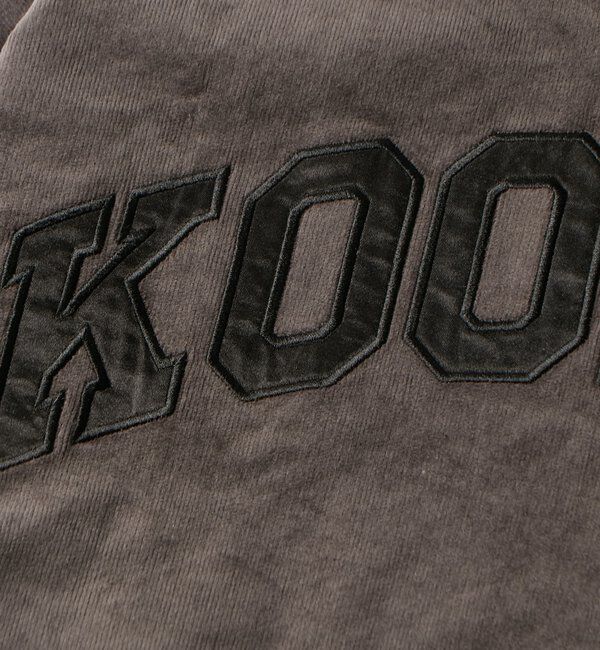  「【KOOKY'N/セットアップ可】サテン刺繍コーデュロイブルゾン」|ブルゾン・スタジャン|