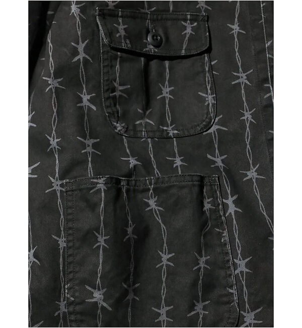 ABAHOUSE「【PENNY&lsquo;S】PRINTED ENGINEER SHORT JACKET/ミ」|ミリタリー・モッズコート|
