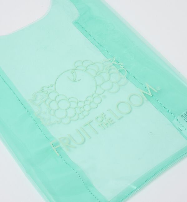 ABAHOUSE「【FRUIT OF THE LOOM / フルーツオブザルーム】クリア ショッピ」|エコバッグ|
