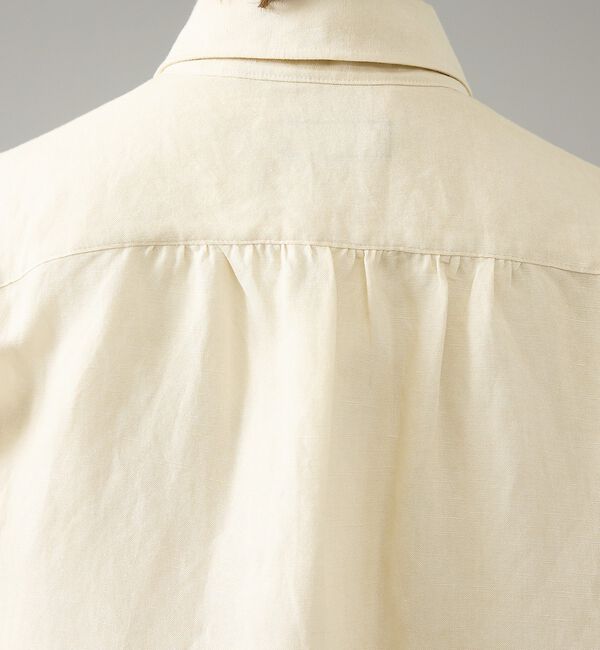 ABAHOUSE「【WASH LINEN】ソフトリネン レギュラーフィットシャツ」|シャツ・ブラウス|