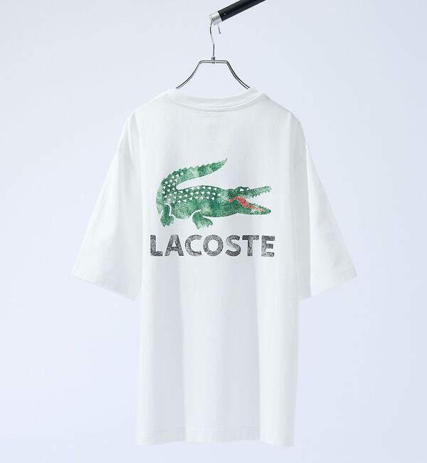 ABAHOUSE「【LACOSTE / ラコステ】 VINTAGE LOGO TEE / ビンテー」|Tシャツ・カットソー|ホワイト