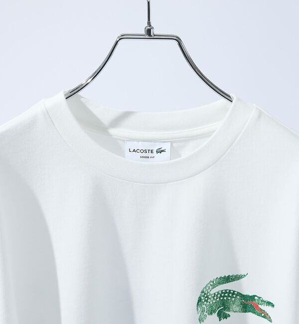ABAHOUSE「【LACOSTE / ラコステ】 VINTAGE LOGO TEE / ビンテー」|Tシャツ・カットソー|