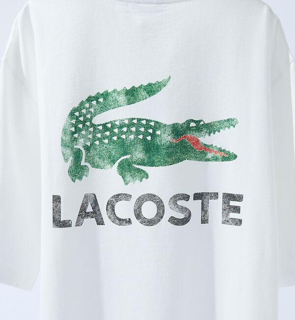 ABAHOUSE「【LACOSTE / ラコステ】 VINTAGE LOGO TEE / ビンテー」|Tシャツ・カットソー|