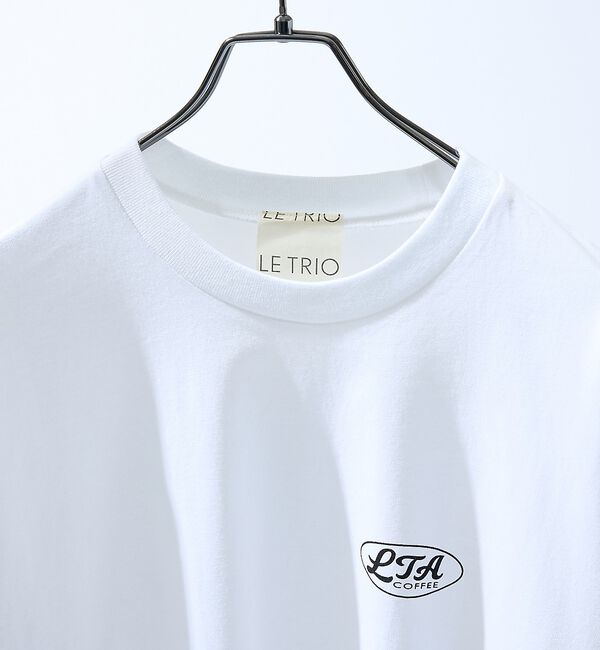 ABAHOUSE「COFFEE CLUB バックプリントTシャツ / オーバーサイズ/ LE TR」|Tシャツ・カットソー|
