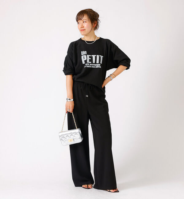 Rouge vif「【人気追加】カットジャージサイドラインパンツ/ウエストゴム」|その他|