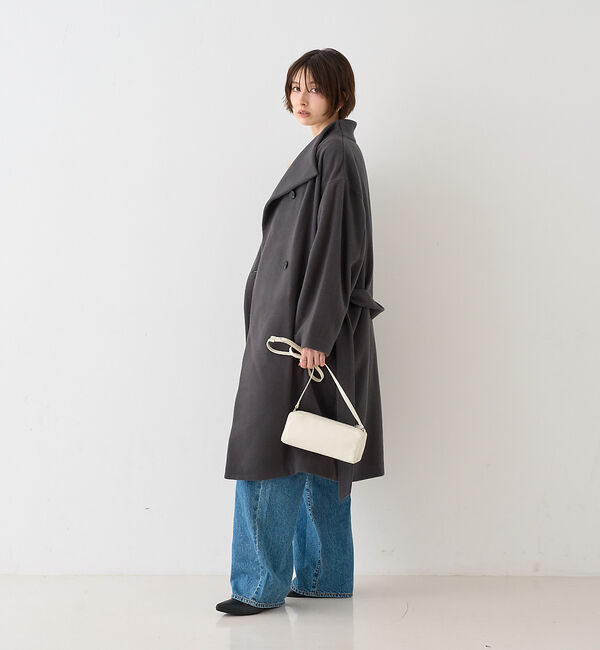 Rouge vif「【一部店舗限定】ショートビーバーニュアンスカラーコート」|その他|