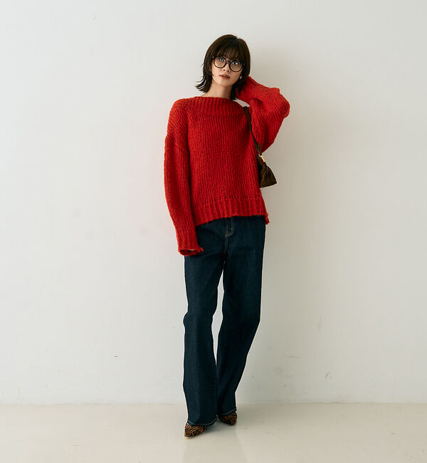 Rouge vif「ロービングニットプルオーバー」|ニット・セーター|