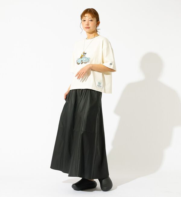 Rouge vif「【DISCUS/ディスカス】DISCUS&times;Disneyコラボ Tシャツ/半袖/デ」|Tシャツ・カットソー|