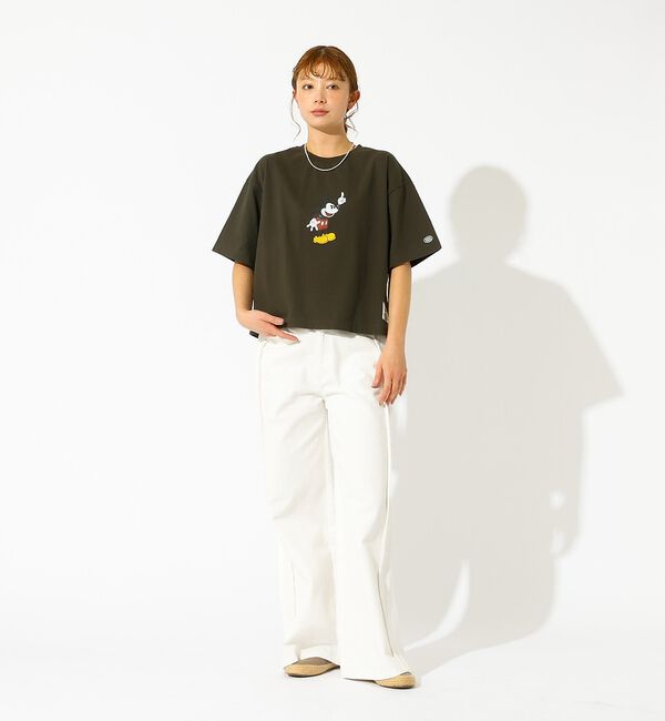 Rouge vif「【DISCUS/ディスカス】DISCUS&times;Disneyコラボ Tシャツ/半袖/デ」|Tシャツ・カットソー|