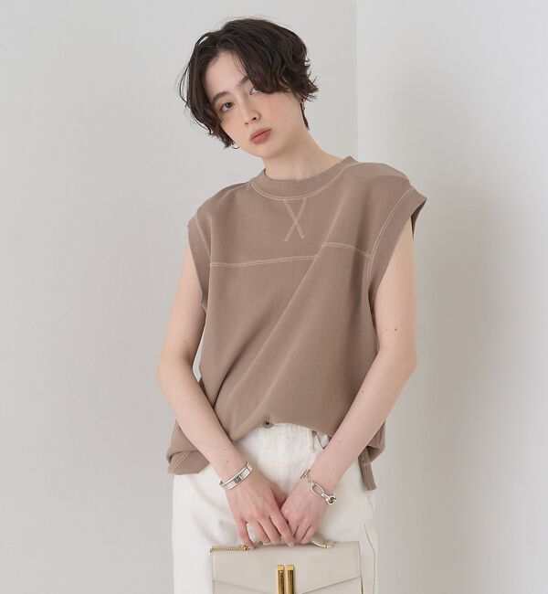 Rouge vif「ヴィンテージライクタンクTシャツ/ノースリーブ」|Tシャツ・カットソー|