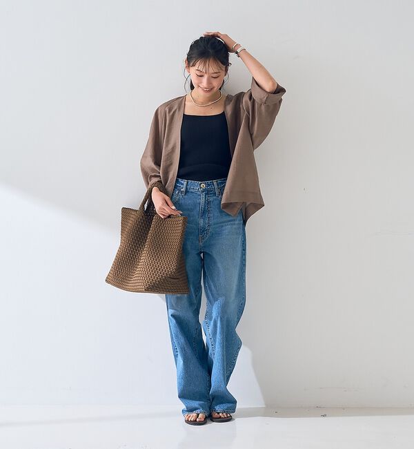 Rouge vif「【人気追加】【NAGHEDI/ナゲティ】ラージトートバッグ St Barths」|トートバッグ|