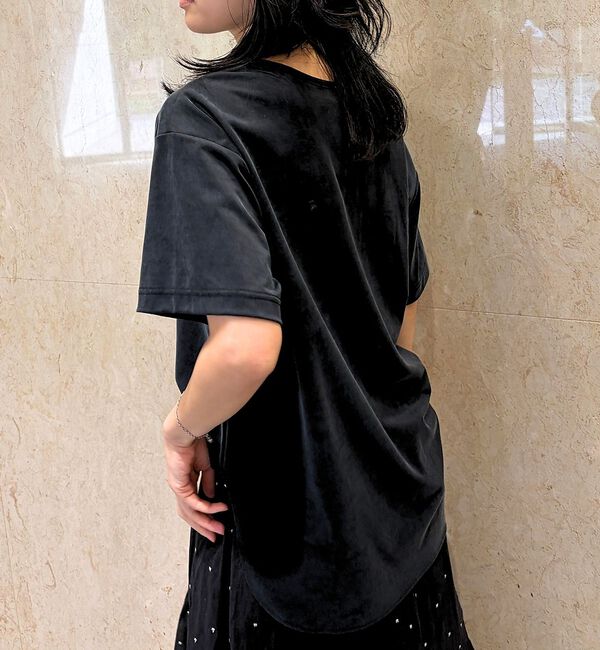 Rouge vif「ヴィンテージキュプラジャージー半袖プルオーバー」|Tシャツ・カットソー|