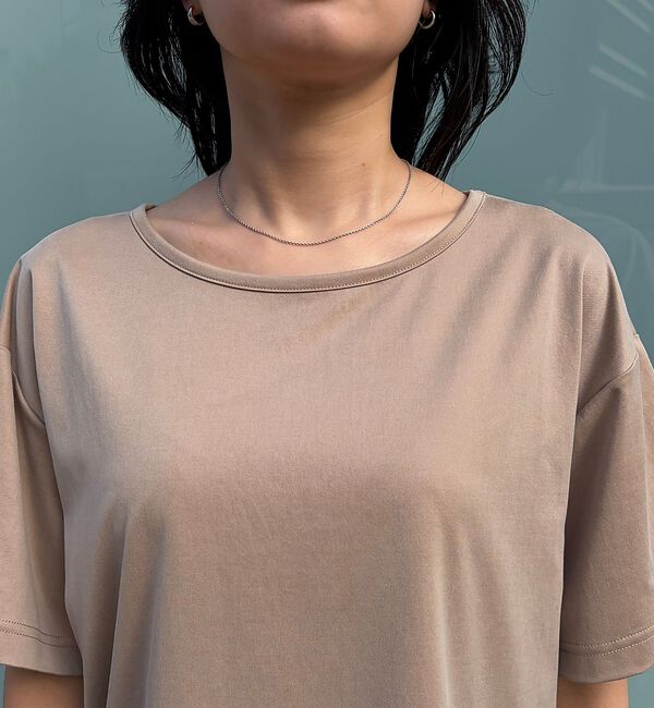 Rouge vif「ヴィンテージキュプラジャージー半袖プルオーバー」|Tシャツ・カットソー|