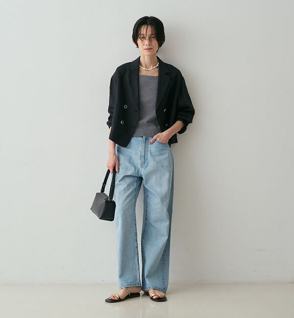 qualite「リネンショートジャケット」|その他|