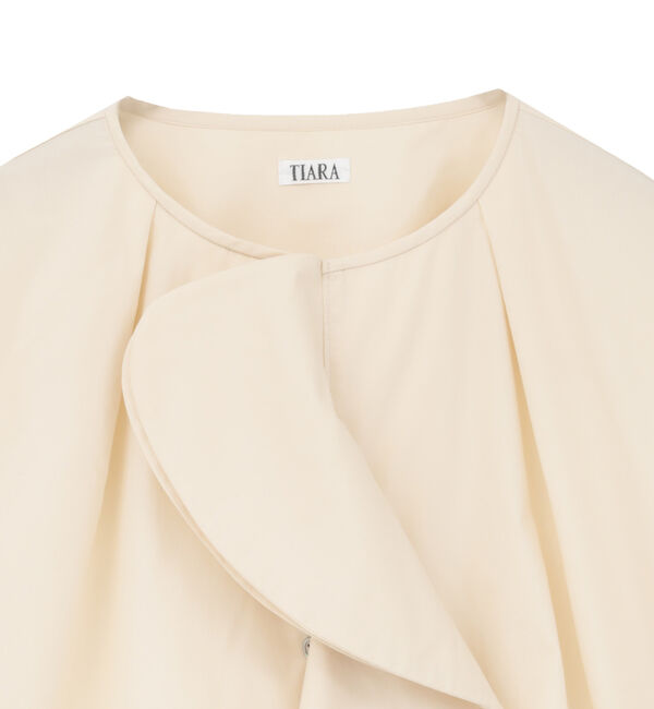 TIARA「フリルスキッパーブラウス」|シャツ・ブラウス|