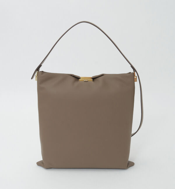 TIARA「【PUNTI./プンティ】ショルダーバッグ（GRAFT-TOTE L）」|ショルダー・メッセンジャー|グレージュ