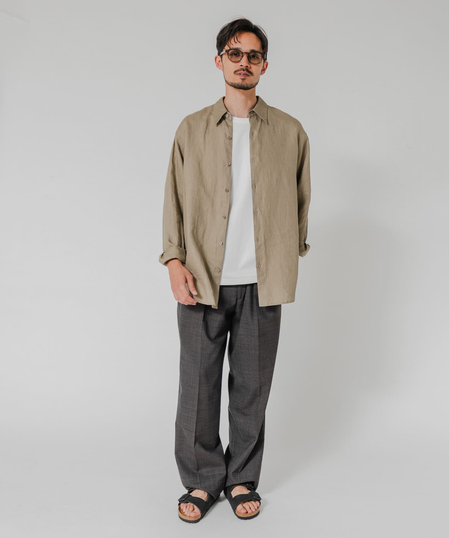 URBAN RESEARCH「LINEN REGULAR SHIRTS」|シャツ・ブラウス|