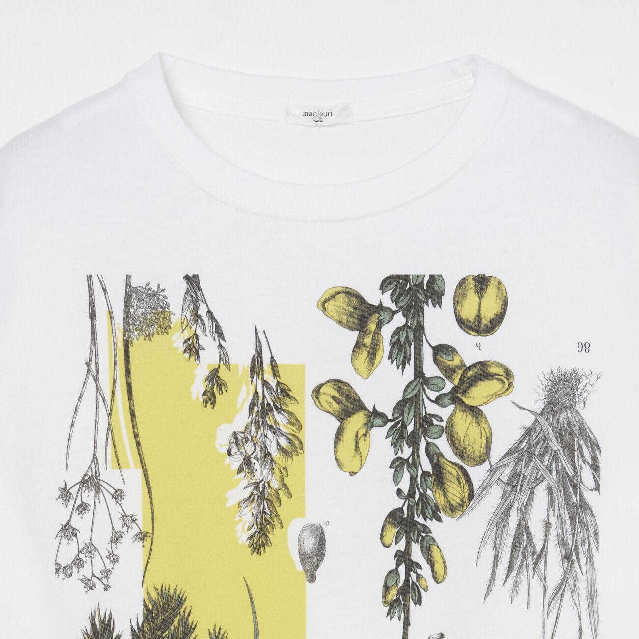  「manipuri FLOWER PRINT T-SH」|Tシャツ・カットソー|