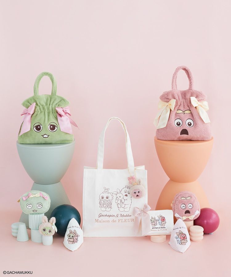 Maison de FLEUR「ムック タオルハンカチ」|ハンカチ|
