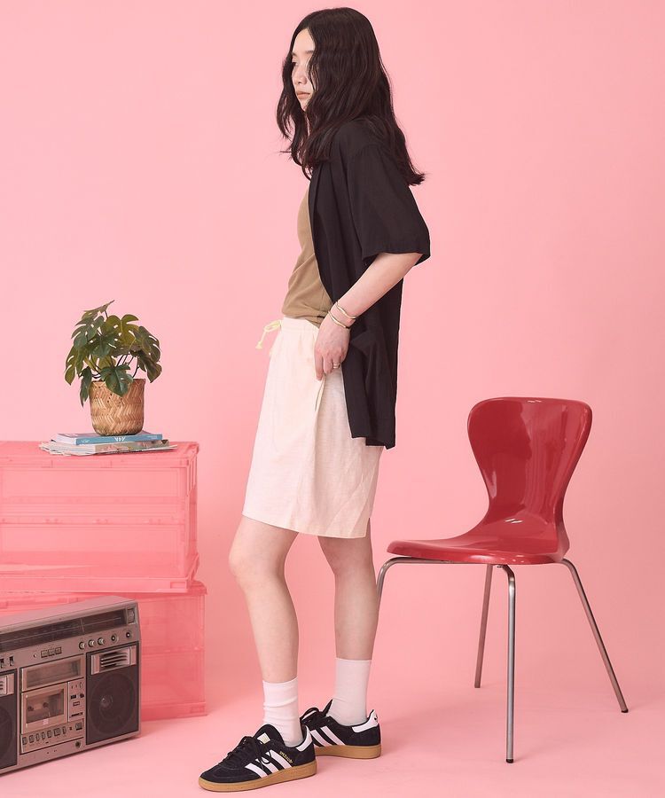 AMERICAN HOLIC「【PENNEY'S】配色ポロ+ショートパンツ」|オールインワン|