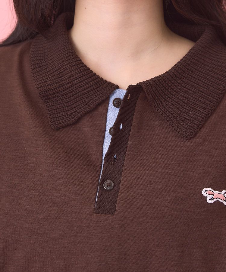 AMERICAN HOLIC「【PENNEY'S】配色ポロ+ショートパンツ」|オールインワン|