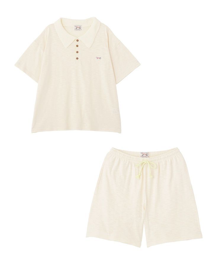 AMERICAN HOLIC「【PENNEY'S】配色ポロ+ショートパンツ」|オールインワン|