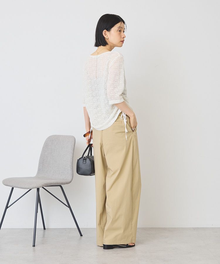 AMERICAN HOLIC「レース5分袖カーディガン」|カーディガン|