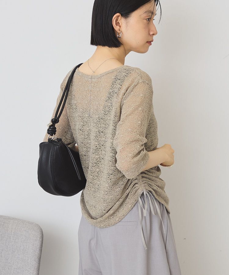 AMERICAN HOLIC「レース5分袖カーディガン」|カーディガン|