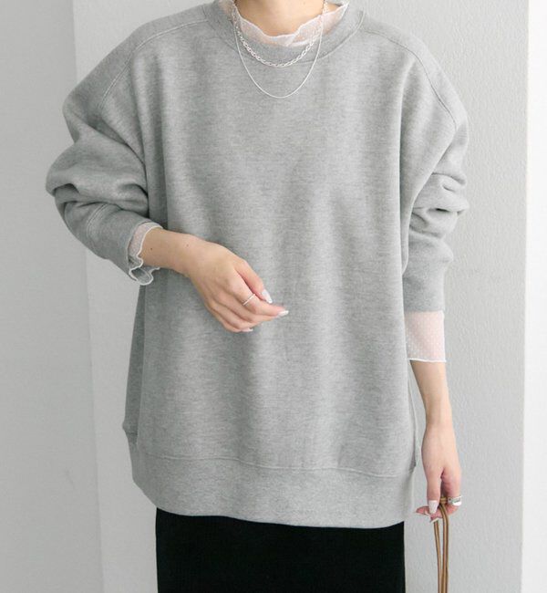 「【リバイバル/新色追加】ドットチュールドッキングカットソー」|Tシャツ・カットソー|
