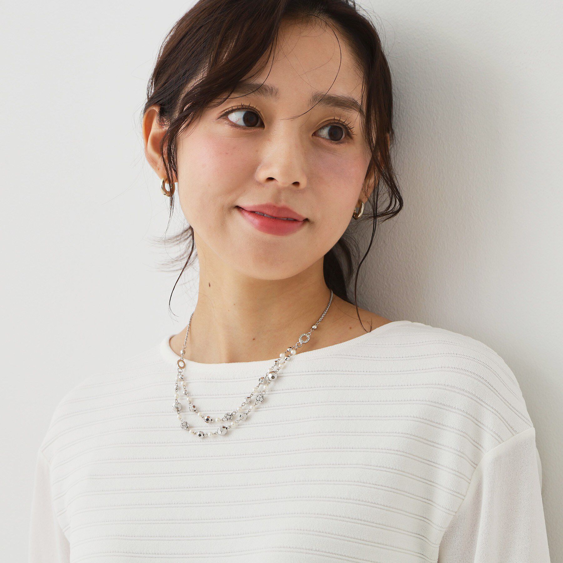 COUP DE CHANCE「【日本製】パール調ネックレス」|ネックレス|