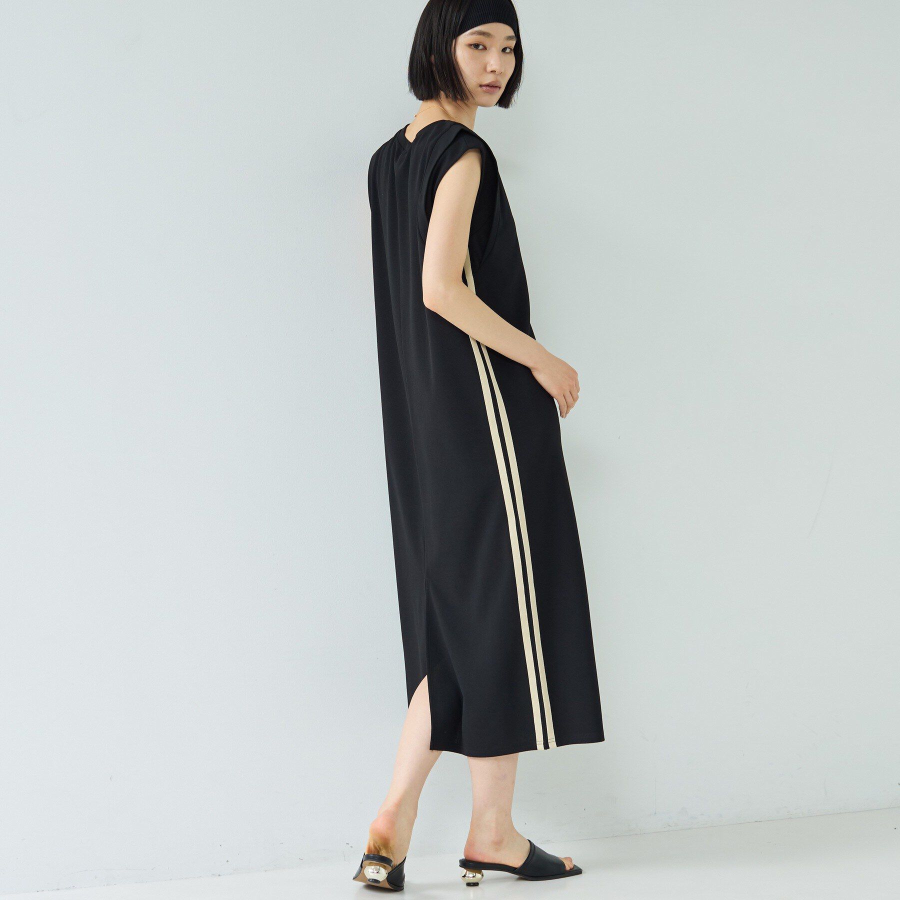 GALLEST「サイドラインジョーゼットワンピース」|ワンピース|