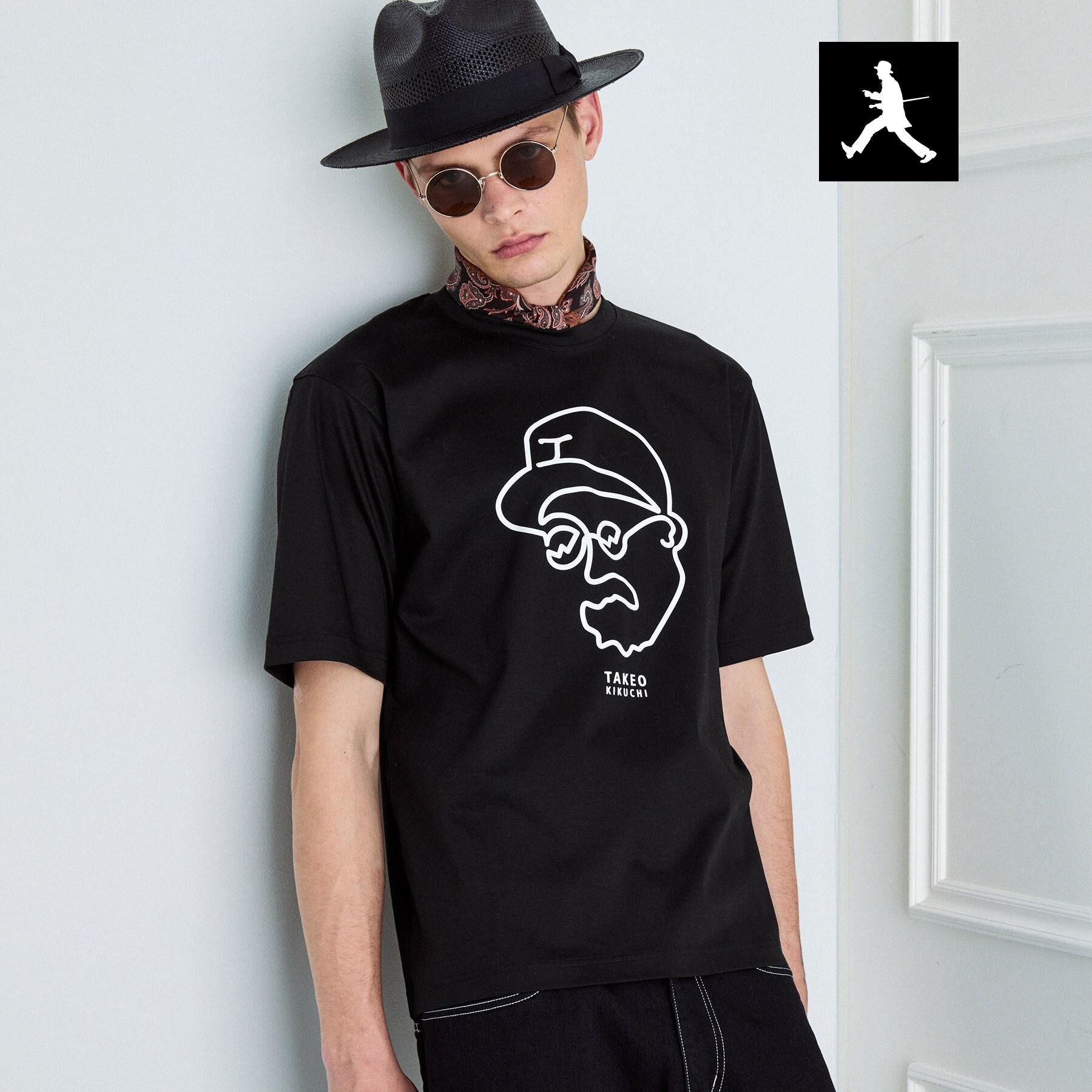 TAKEO KIKUCHI「【BOWLER HAT LABEL】アイスクリアコットン ワンストローク 半袖Tシャツ」|Tシャツ・カットソー|