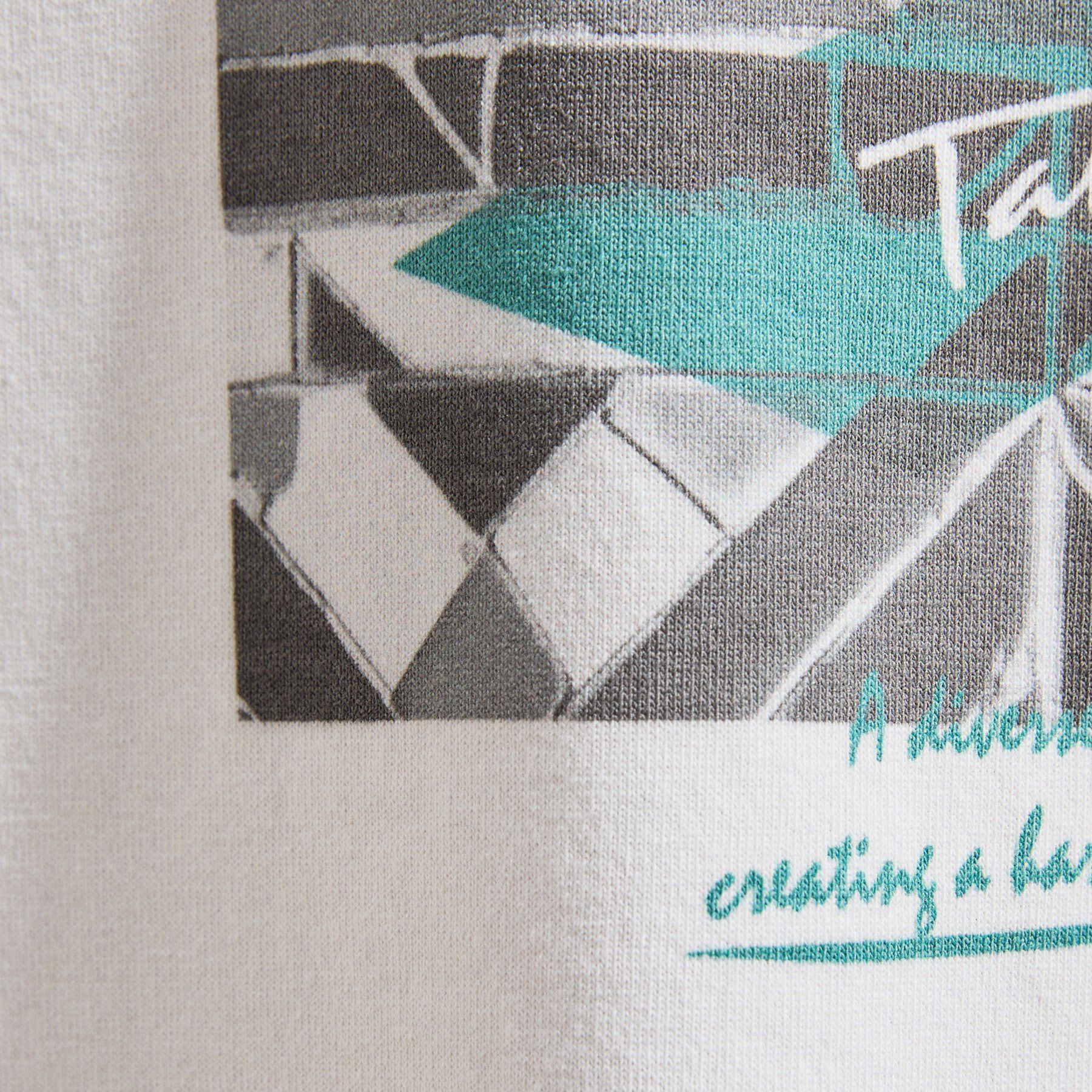 TAKEO KIKUCHI「モノクロタイルTシャツ」|Tシャツ・カットソー|