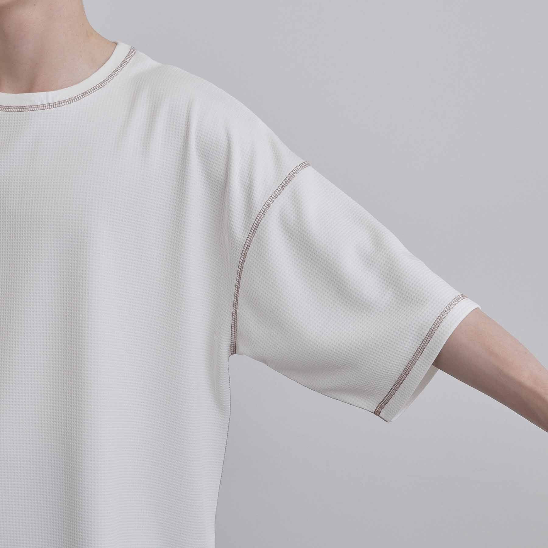 tk.TAKEO KIKUCHI「【気化熱冷却／涼しい】ワッフルカットソー」|Tシャツ・カットソー|