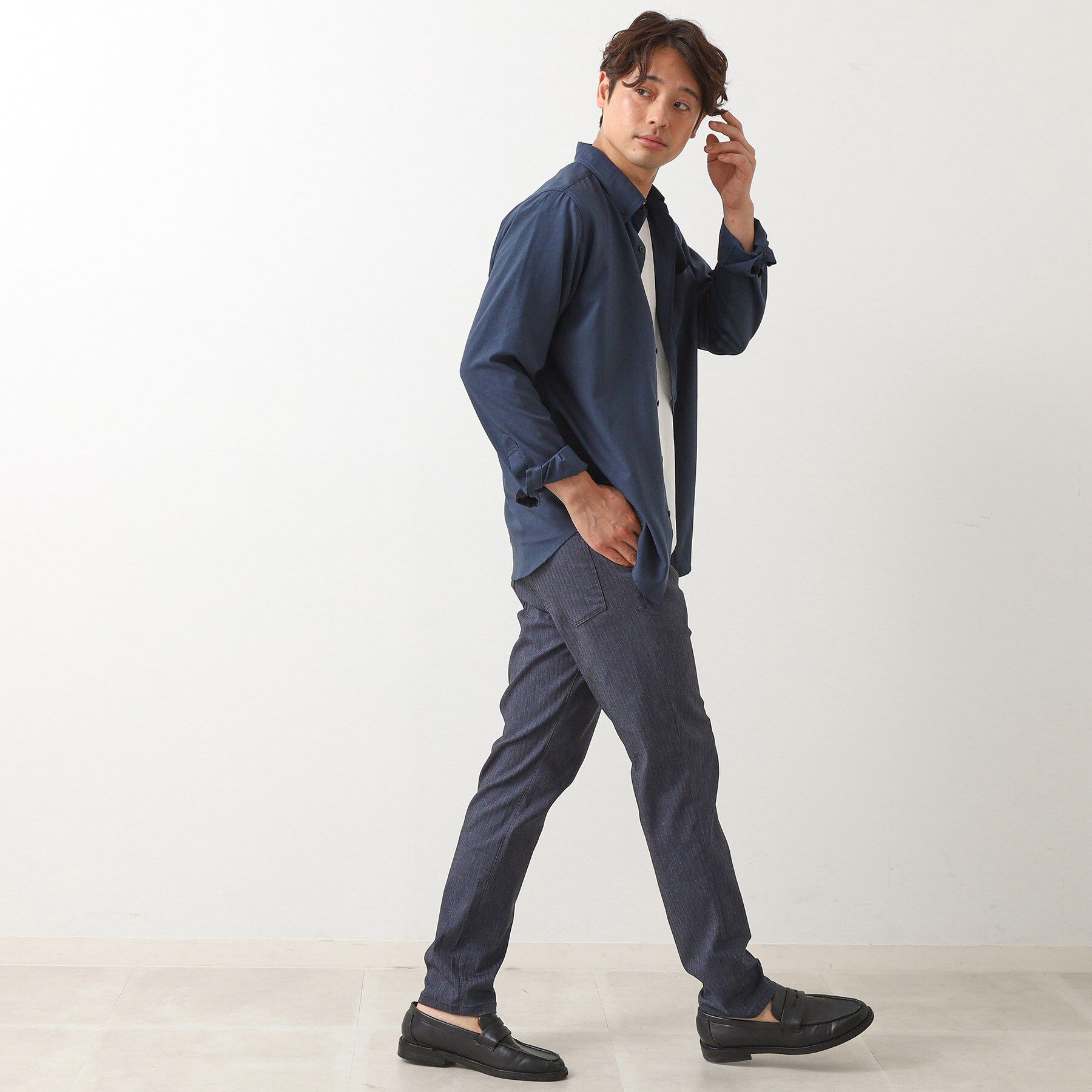 THE SHOP TK「【ひんやり快適ビジネス兼用パンツ】7DAYSパンツ ストレッチ+ 接触冷感/洗濯機OK」|その他|