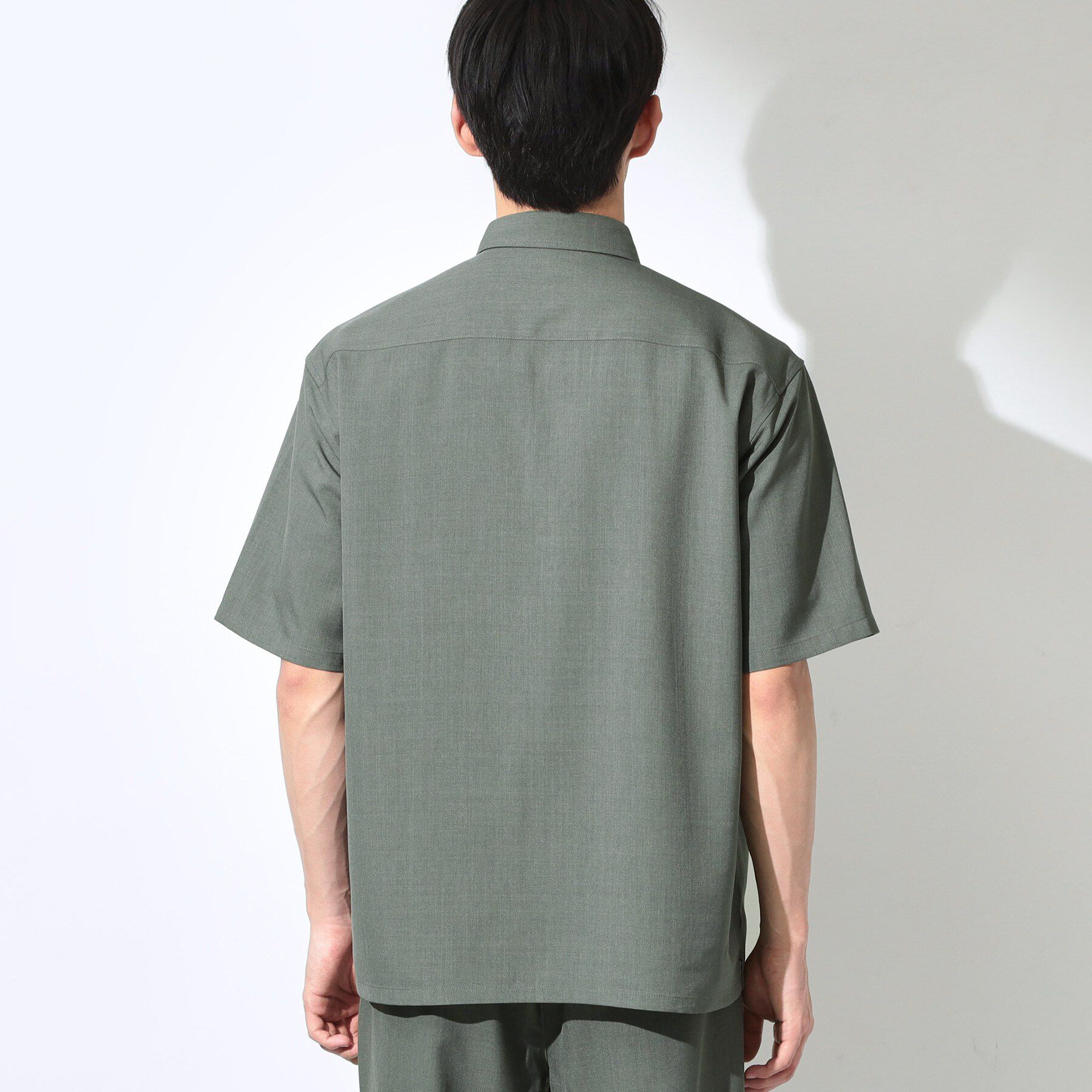 THE SHOP TK「LITE TEX ダブルフラップ半袖シャツ 接触冷感/吸水速乾/UVカット/アンチピリング/イージー」|シャツ・ブラウス|