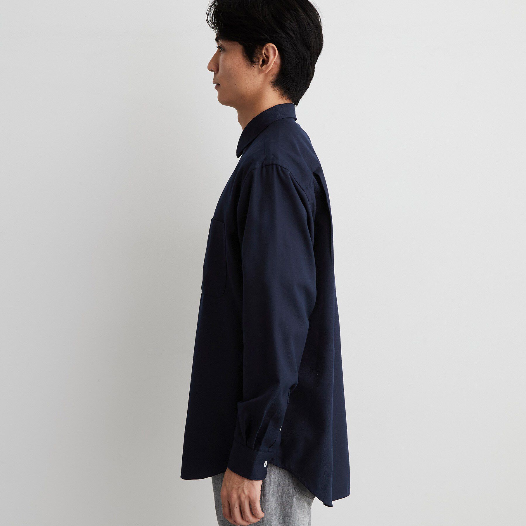 THE SHOP TK「【防シワ／洗濯機OK】アソート 長袖ネルシャツ」|シャツ・ブラウス|