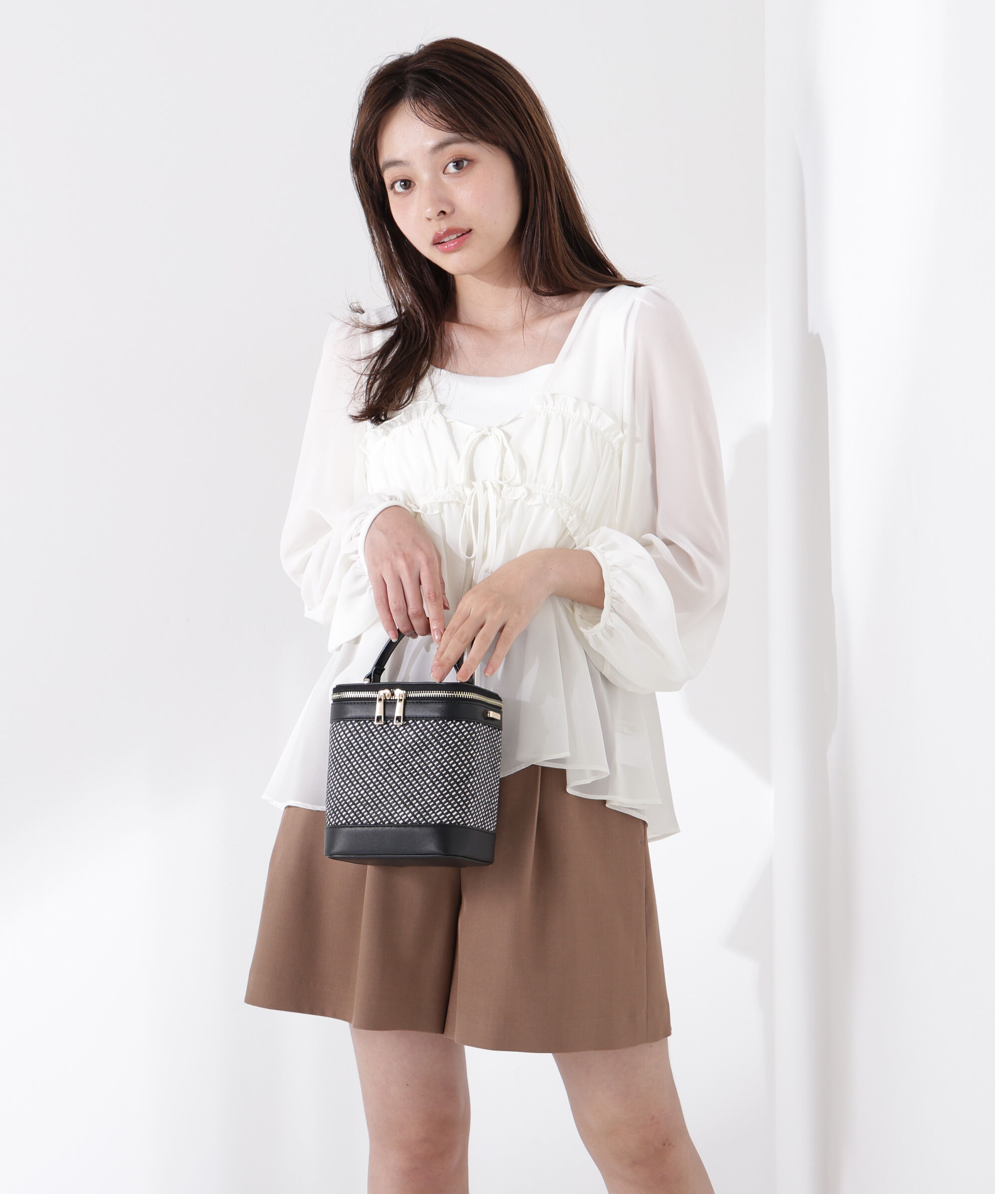 PROPORTION BODY DRESSING「タックショートパンツ」|その他|