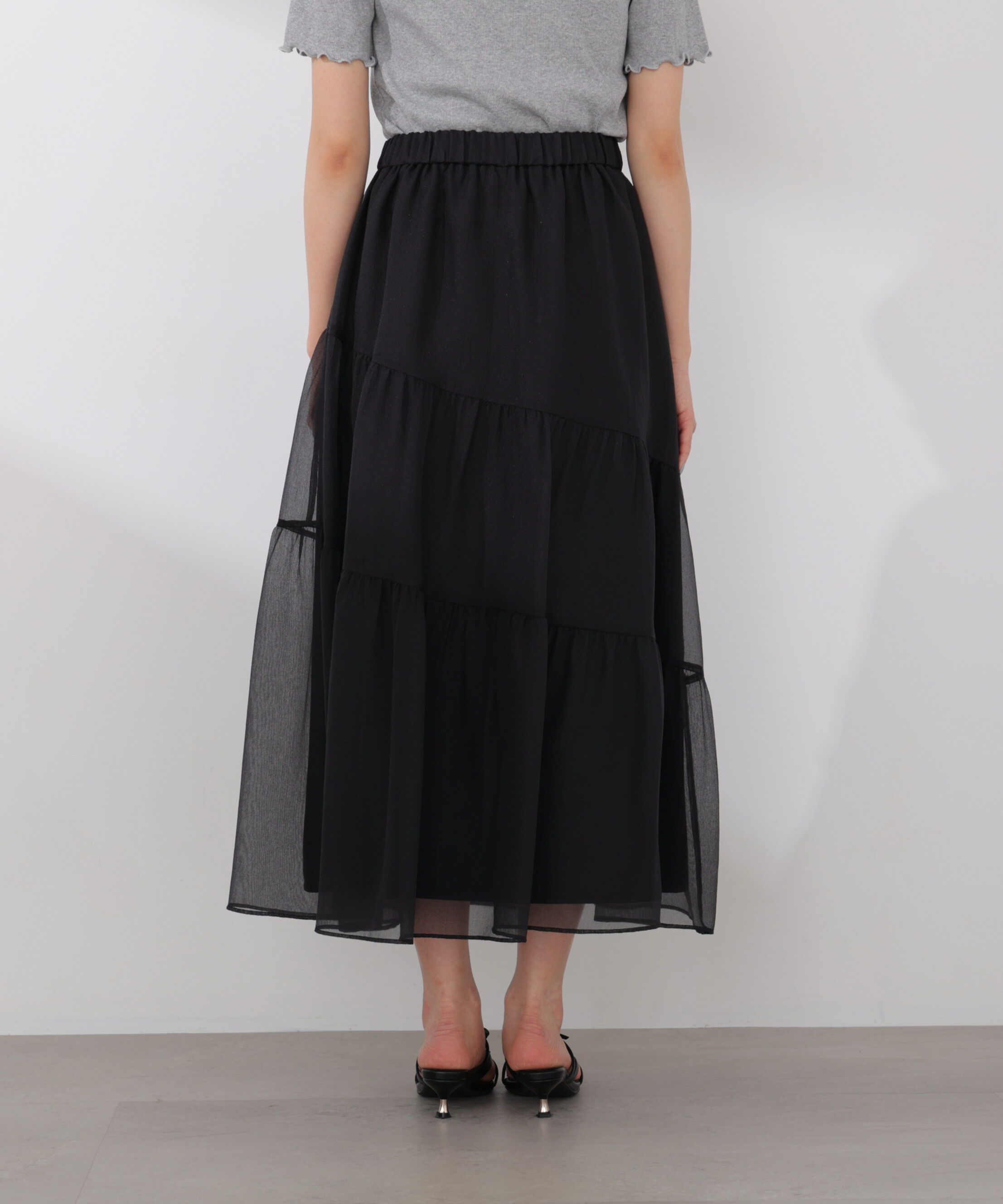 PROPORTION BODY DRESSING「アシメティアードスカート 26SS」|スカート|