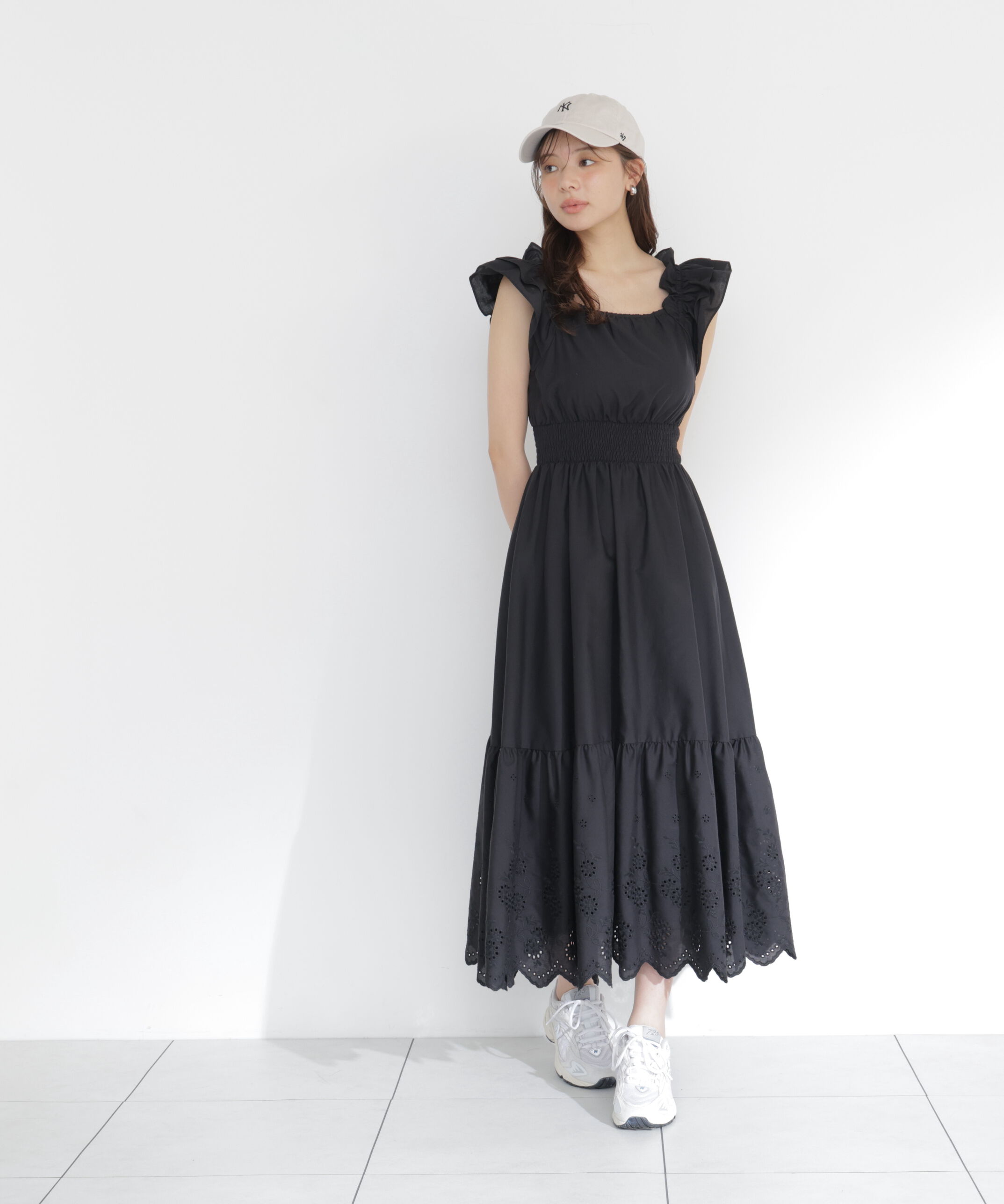 PROPORTION BODY DRESSING「〈EDIT COLOGNE〉コットンエンブロイダリーワンピース」|ワンピース|