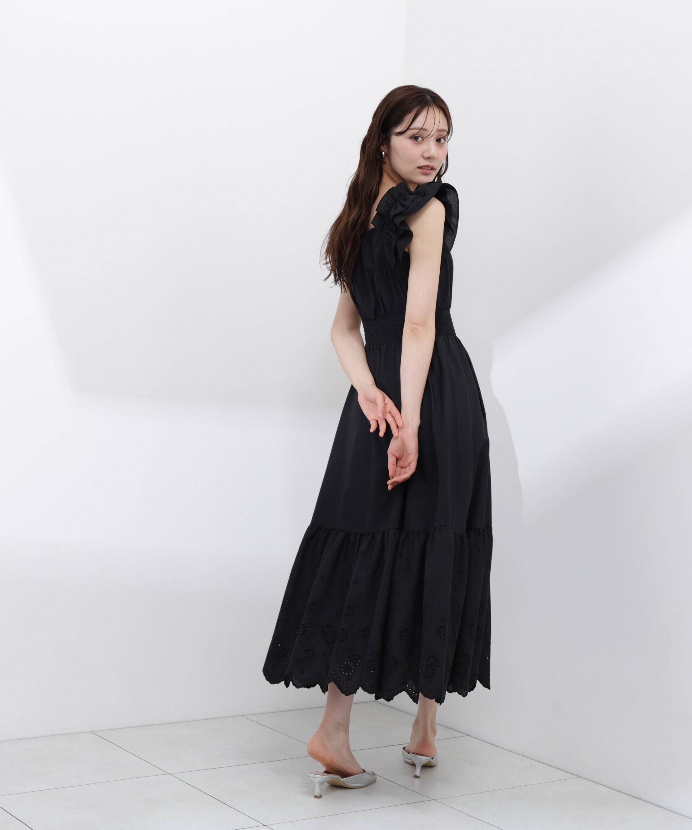 PROPORTION BODY DRESSING「〈EDIT COLOGNE〉コットンエンブロイダリーワンピース」|ワンピース|