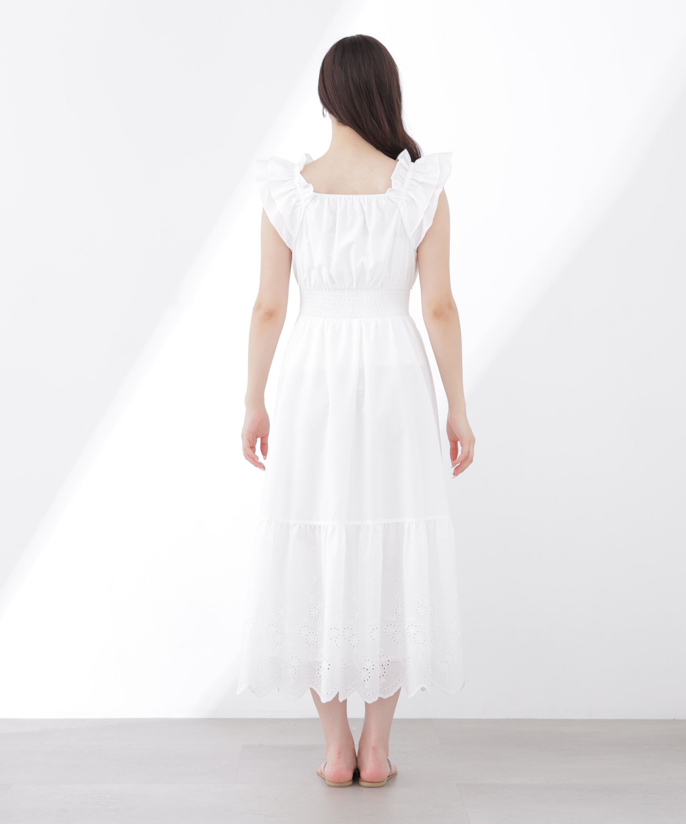 PROPORTION BODY DRESSING「〈EDIT COLOGNE〉コットンエンブロイダリーワンピース」|ワンピース|