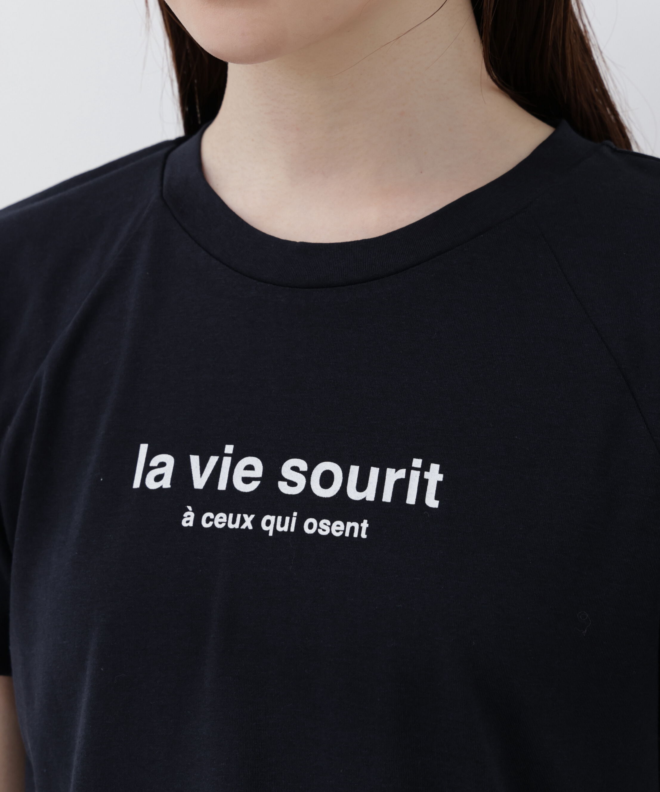 PROPORTION BODY DRESSING「パフスリーブロゴTシャツ 26SS」|Tシャツ・カットソー|