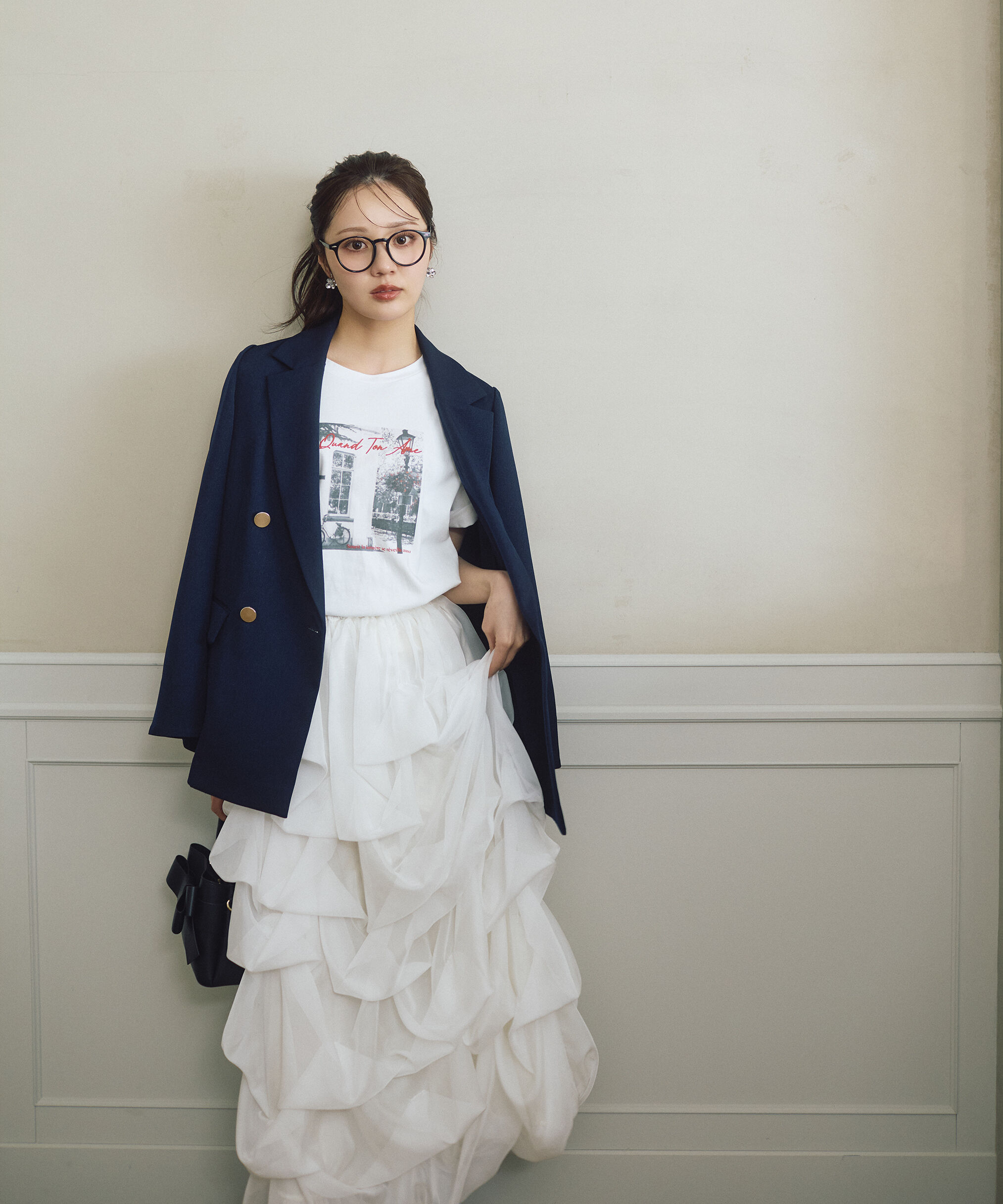 PROPORTION BODY DRESSING「＜山内ともなさんコラボ＞タックバルーンスカート」|スカート|