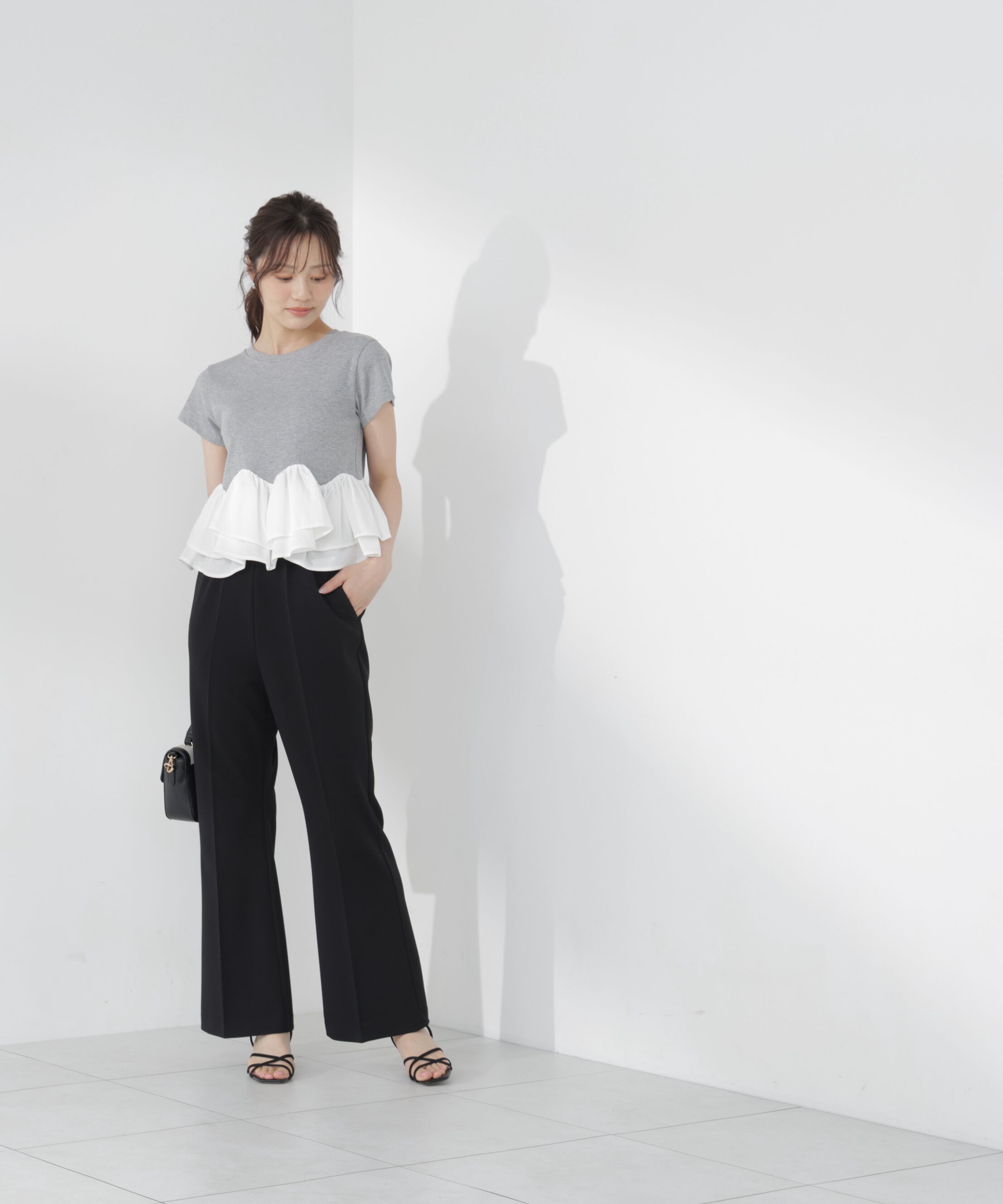PROPORTION BODY DRESSING「〈a/mie〉セミフレアーパンツ26SS」|その他|