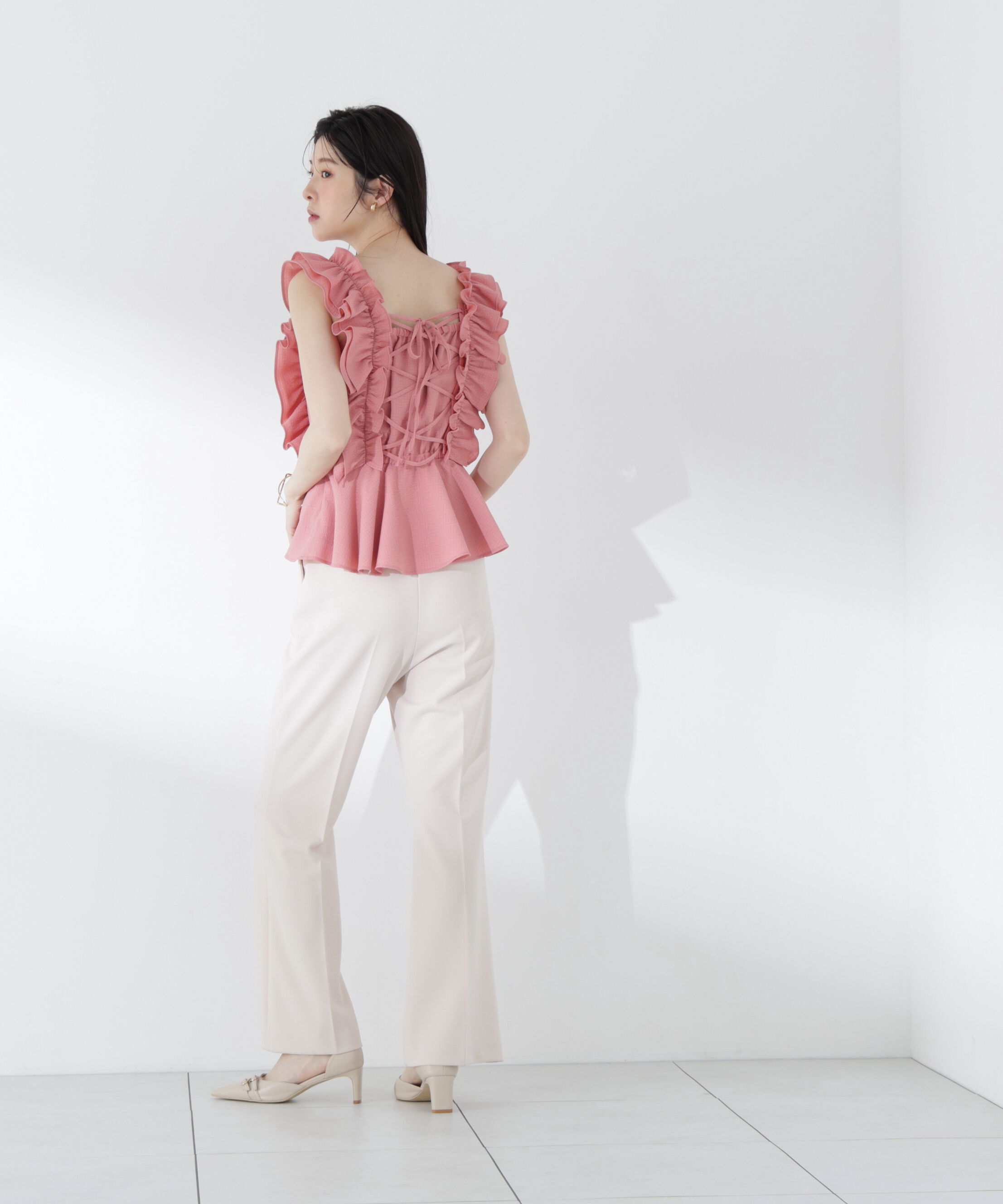 PROPORTION BODY DRESSING「〈a/mie〉セミフレアーパンツ26SS」|その他|