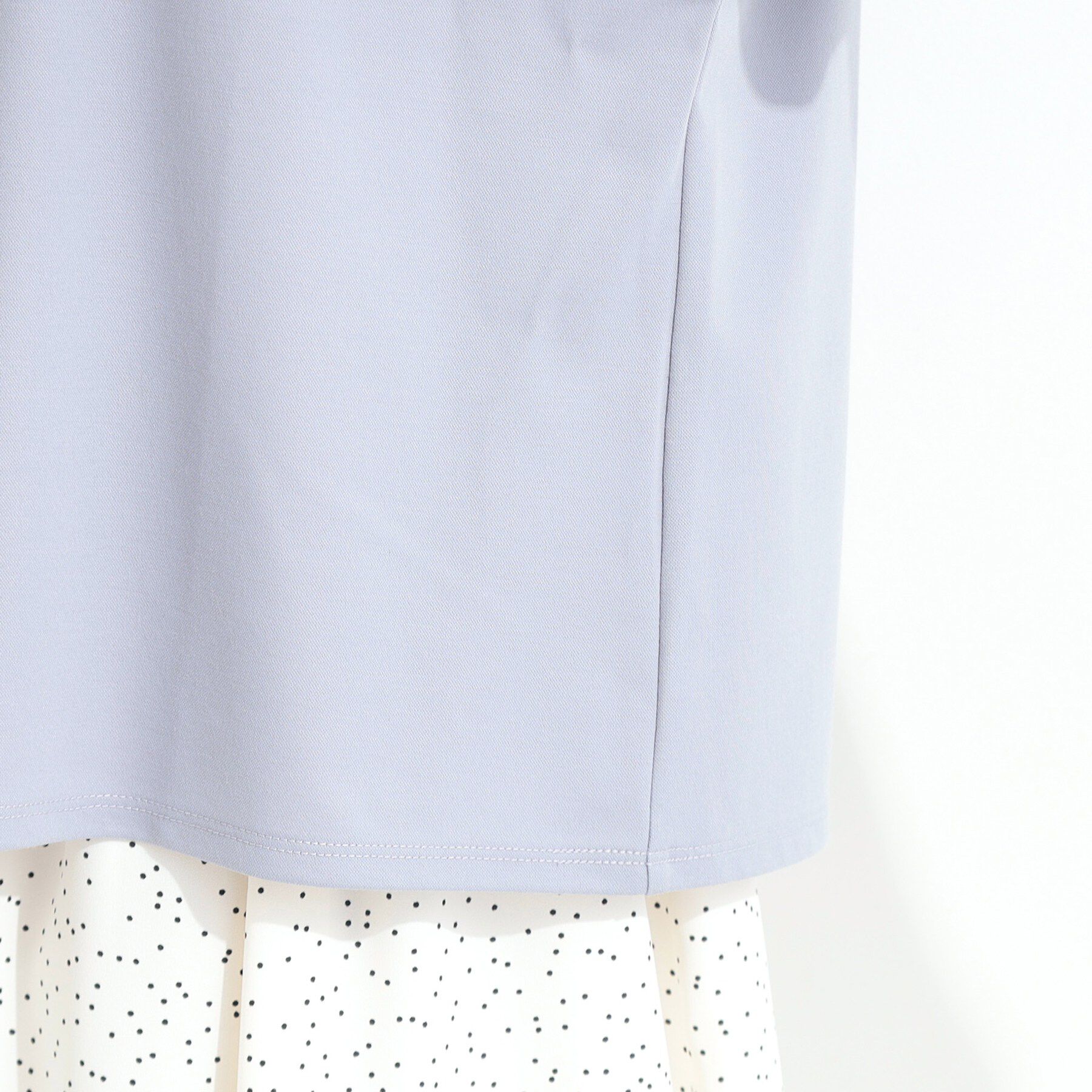 SHOO･LA･RUE「【ひんやり／UV／通勤】洗濯後しわになりにくい メタルポイントスキッパートップス」|シャツ・ブラウス|