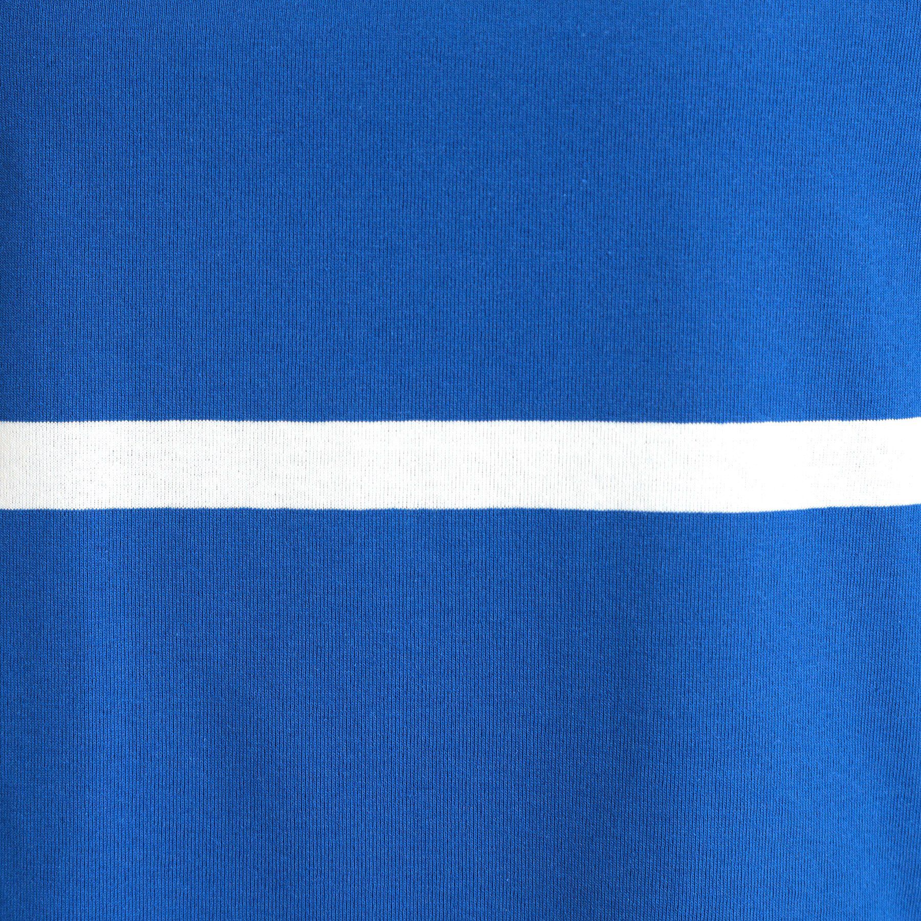 SHOO･LA･RUE「【ひんやり/S-LL】涼しげで爽やか 太ボーダー斜め切り替えTシャツ」|Tシャツ・カットソー|